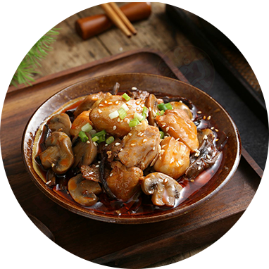 mushroom fragrant chicken